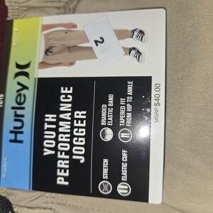 Hurley Youth Performance Jogger in Tan